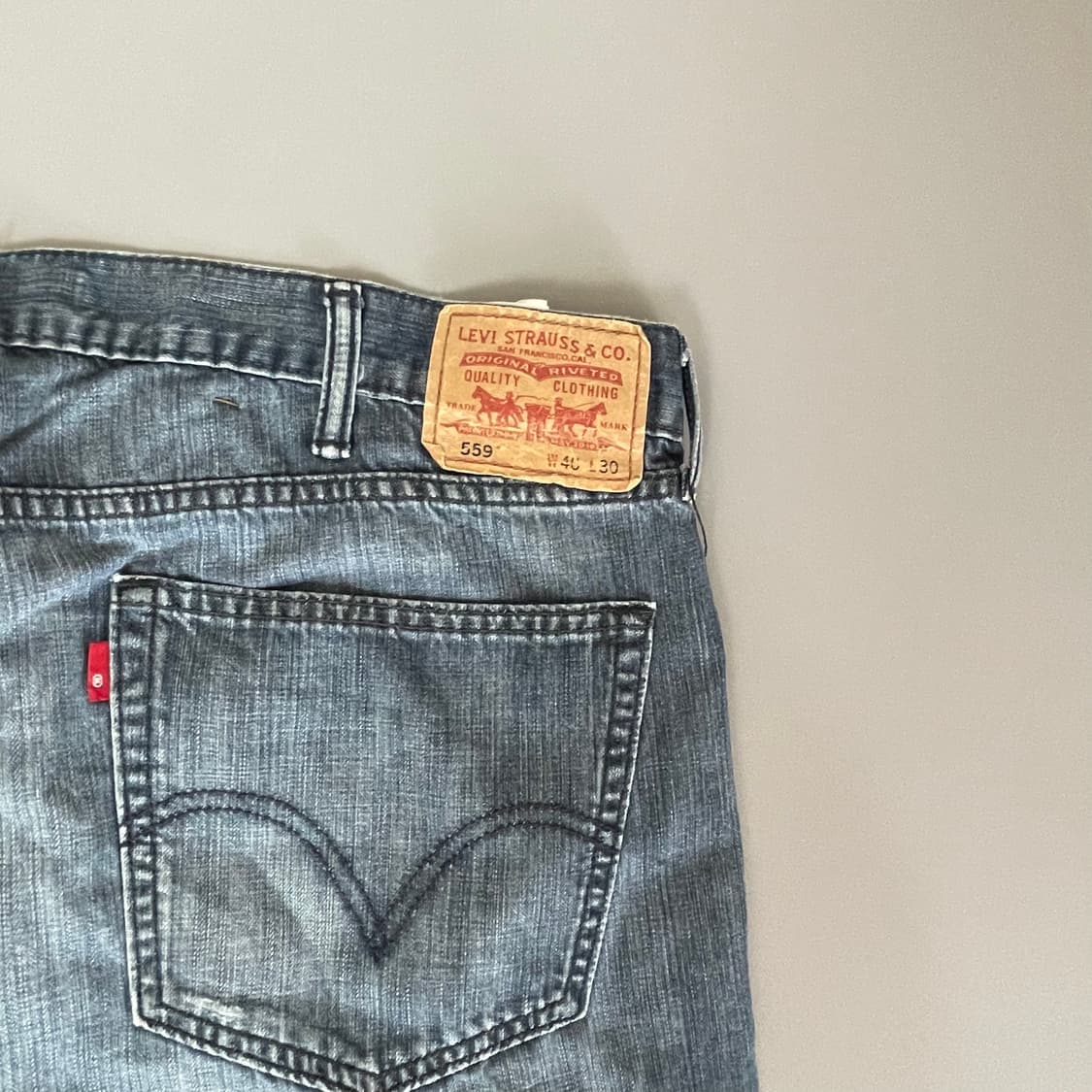 (40) 리바이스 559 00s 40x30 릴렉스드 스트레이트핏 데님 상품이미지6
