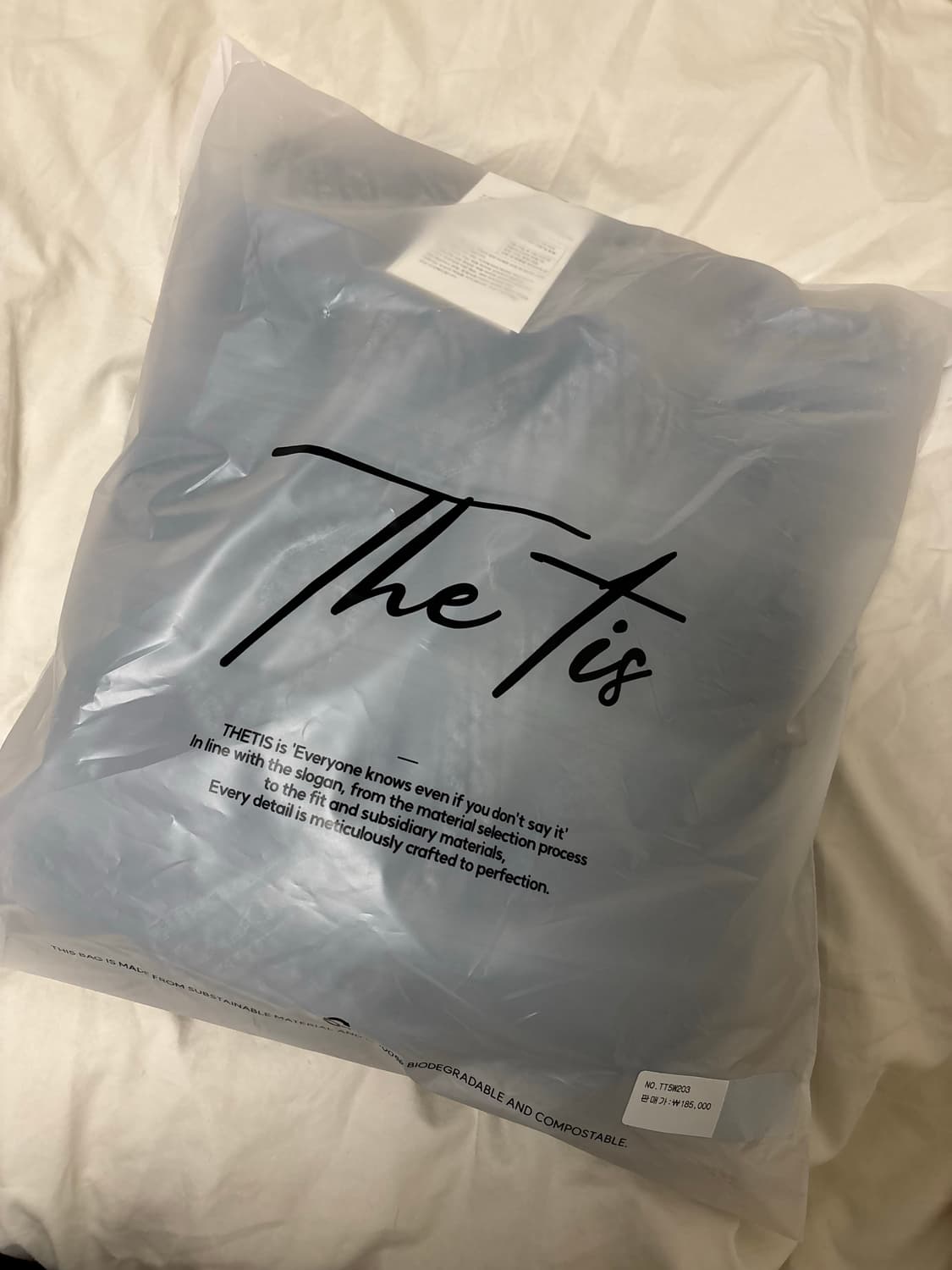 (미개봉)더티스 리본 후드 차콜 상품이미지2