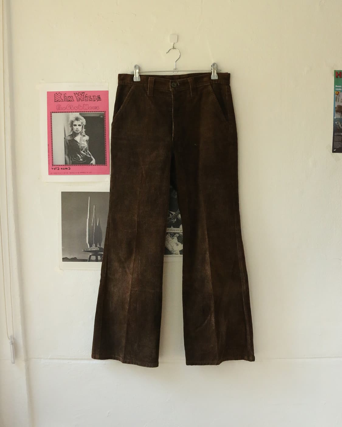 빅존 브라운 코듀로이 부츠컷 팬츠 상품이미지3