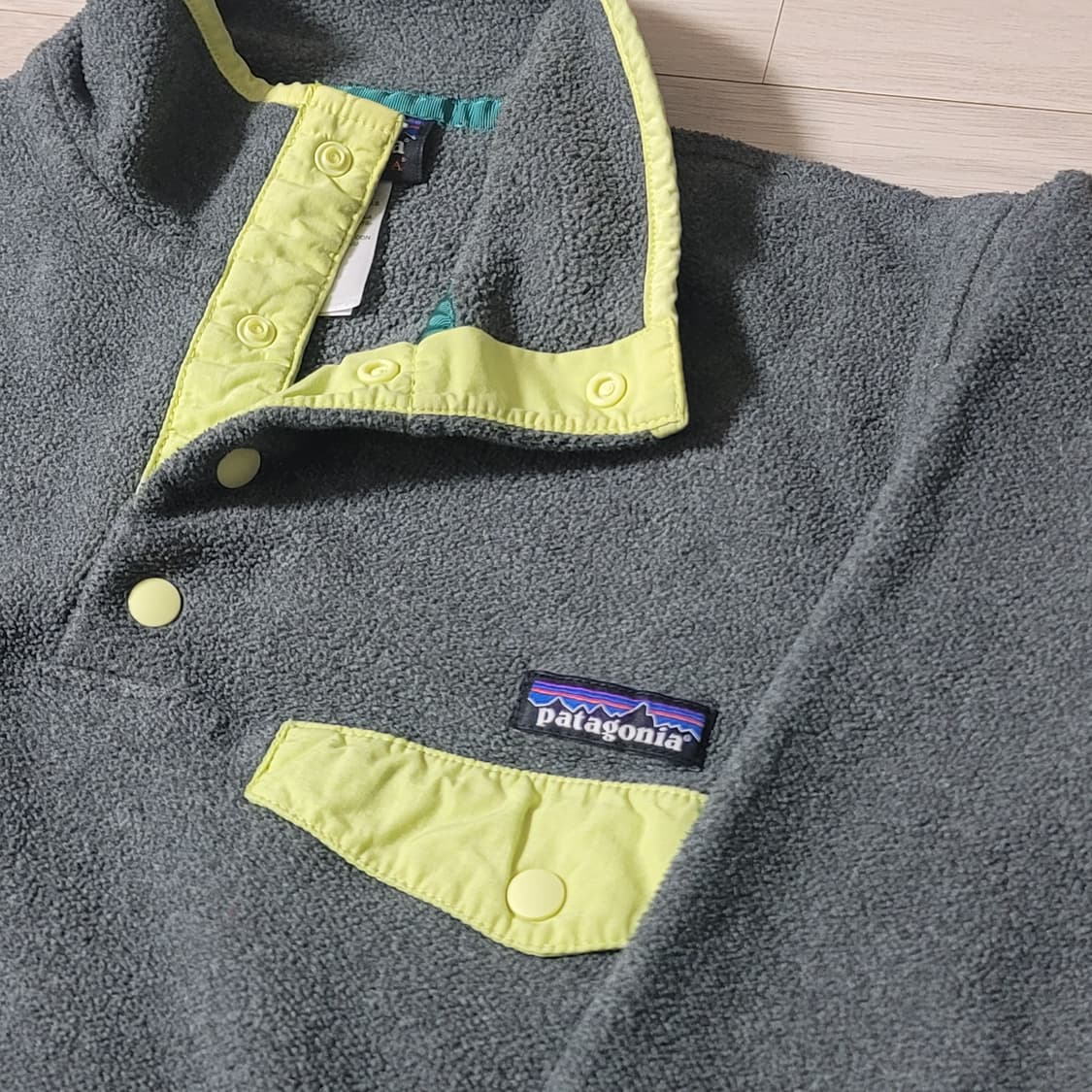 [우먼 S] 파타고니아 신칠라 라이트웨이트 니켈/옐로우 상품이미지3
