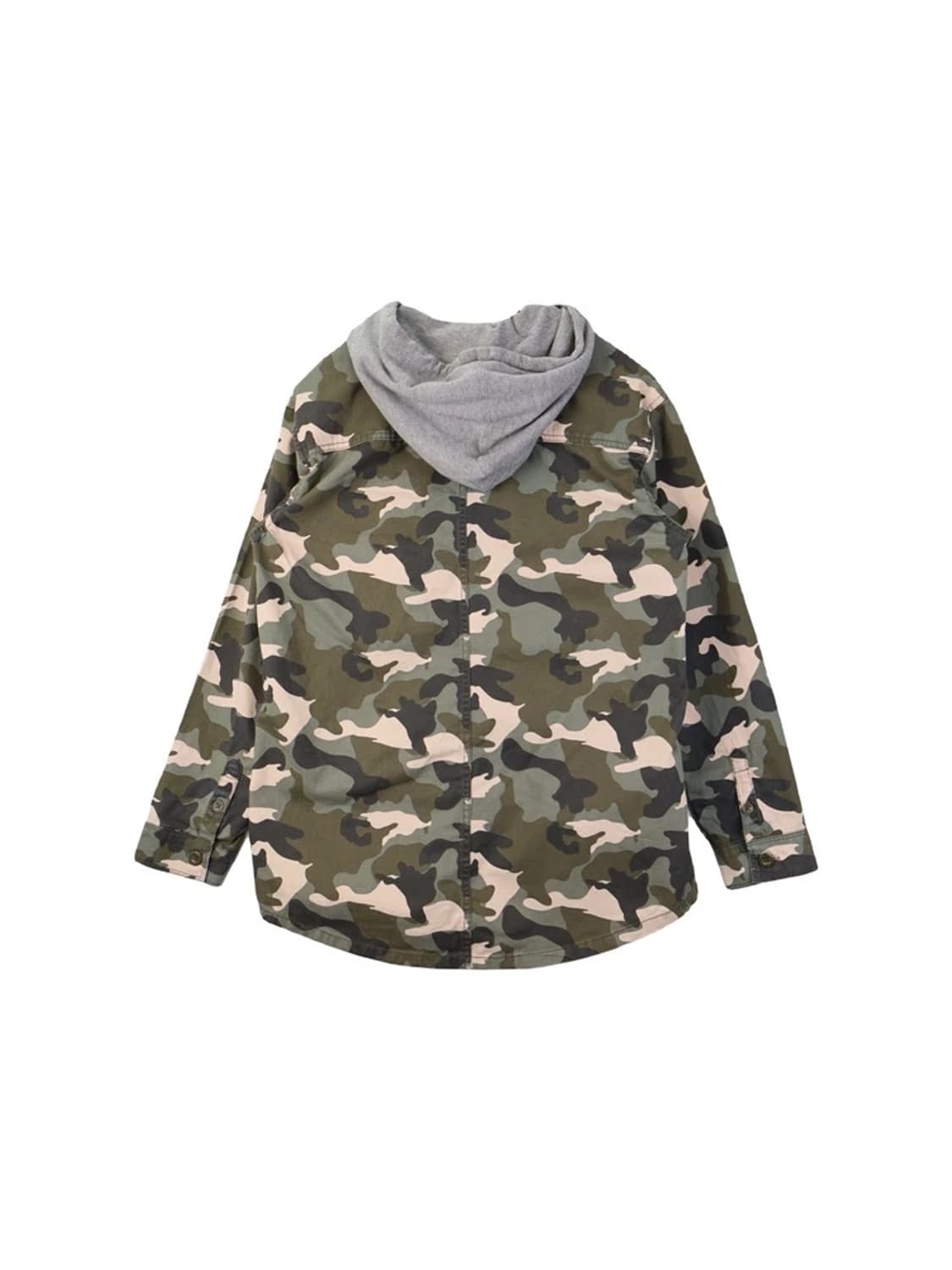 H&M 카키 후드집업 자켓 상품이미지6