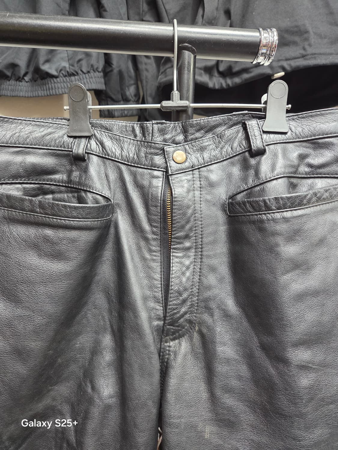 블랙  라이더용 가죽버지 상품이미지2