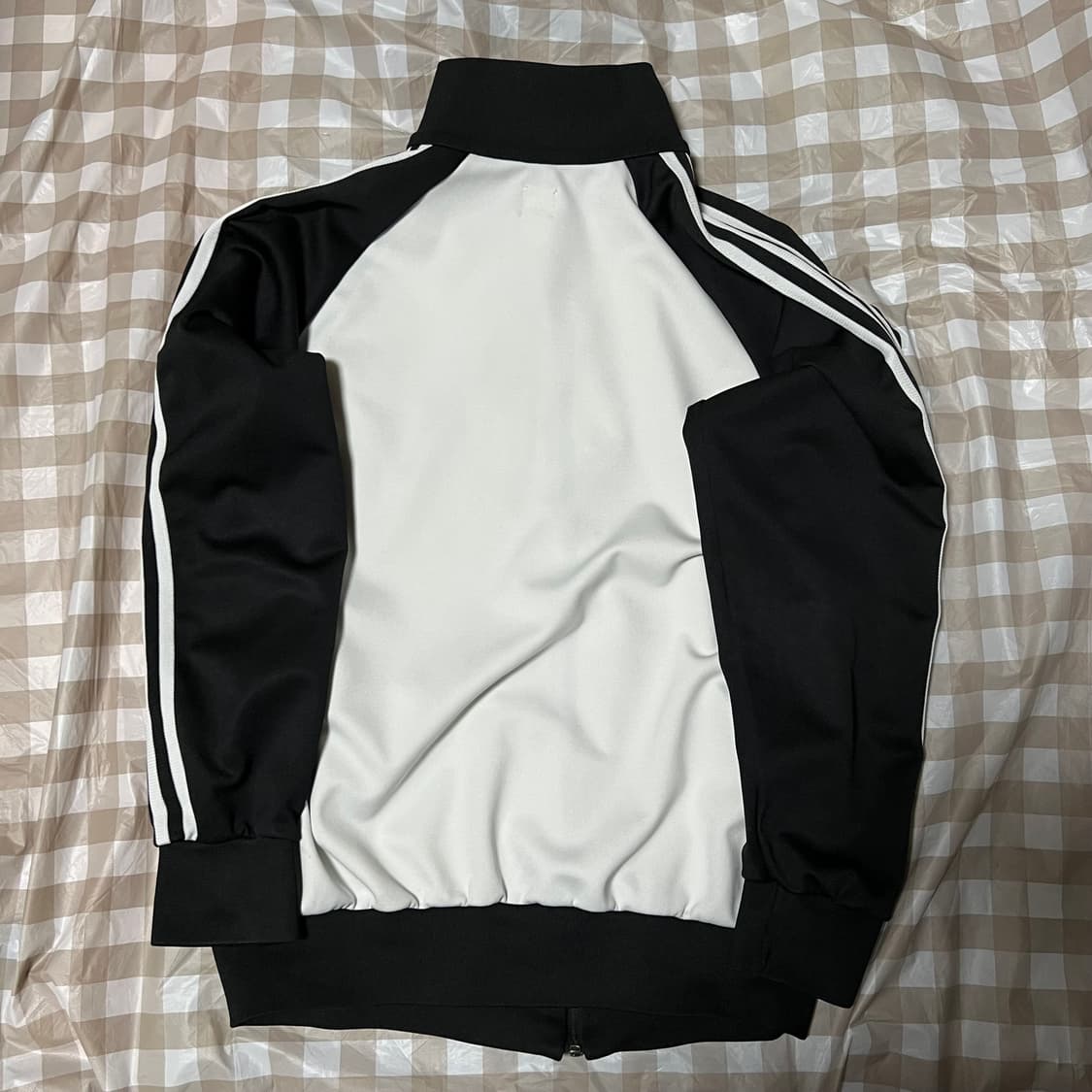 아디다스 빈티지 져지 검흰 L 집업 삼선 트랙탑 오레오 범고래 상품이미지5