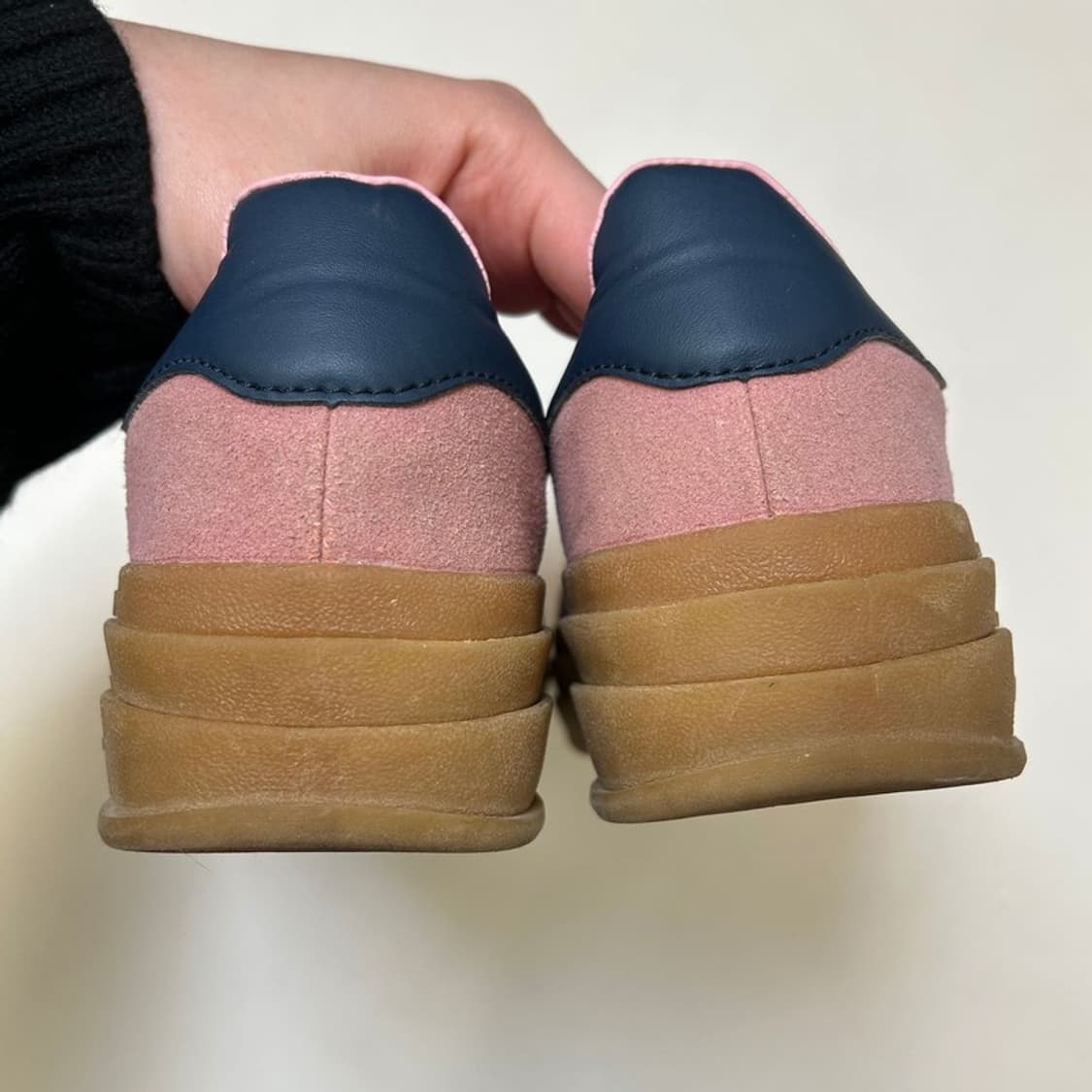 아디다스 가젤 볼드 W 핑크 글로우 빅토리 블루 235-240 상품이미지5