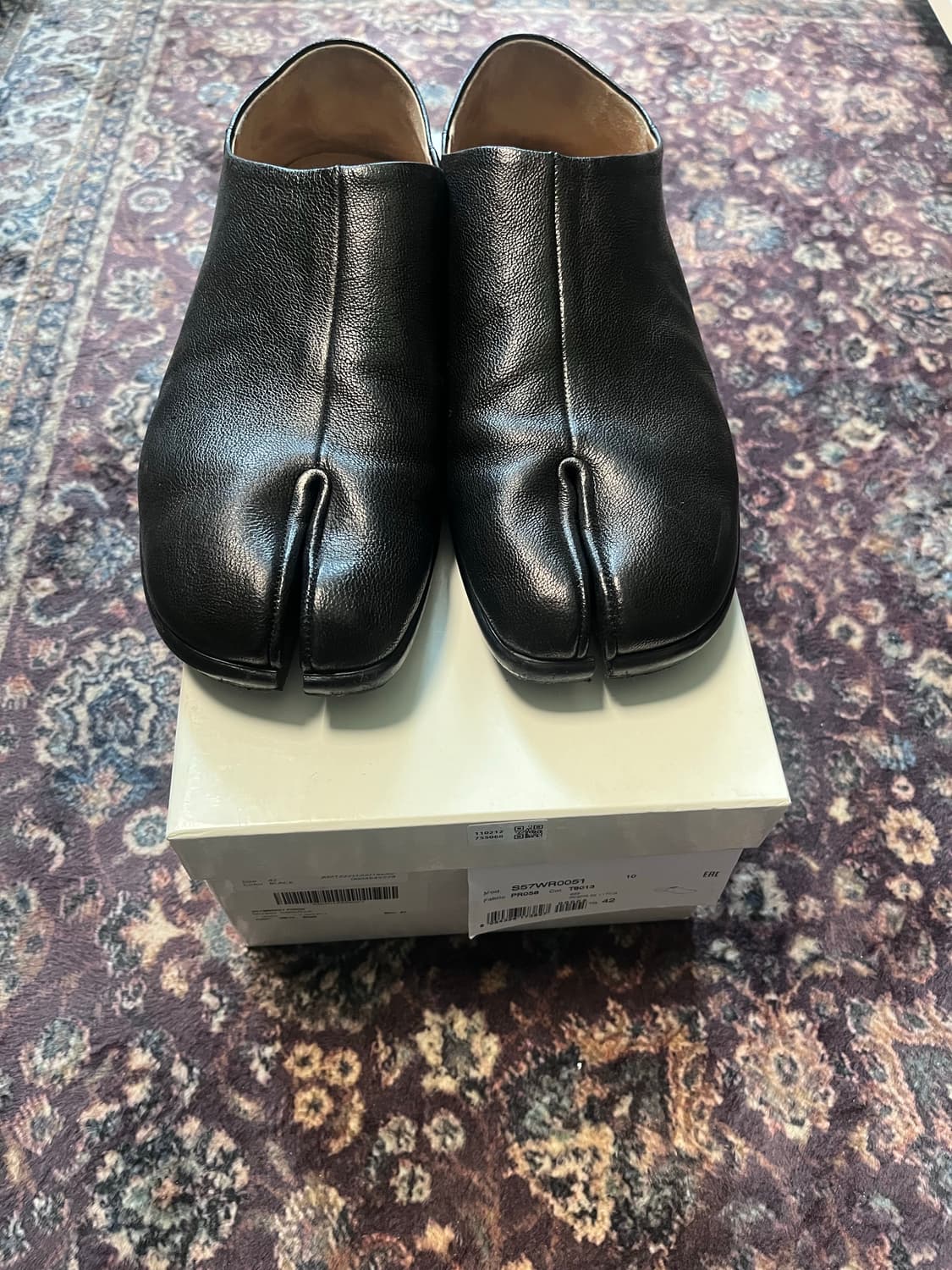 마르지엘라 슬립온 타비 슈즈 블랙(42) 상품이미지2