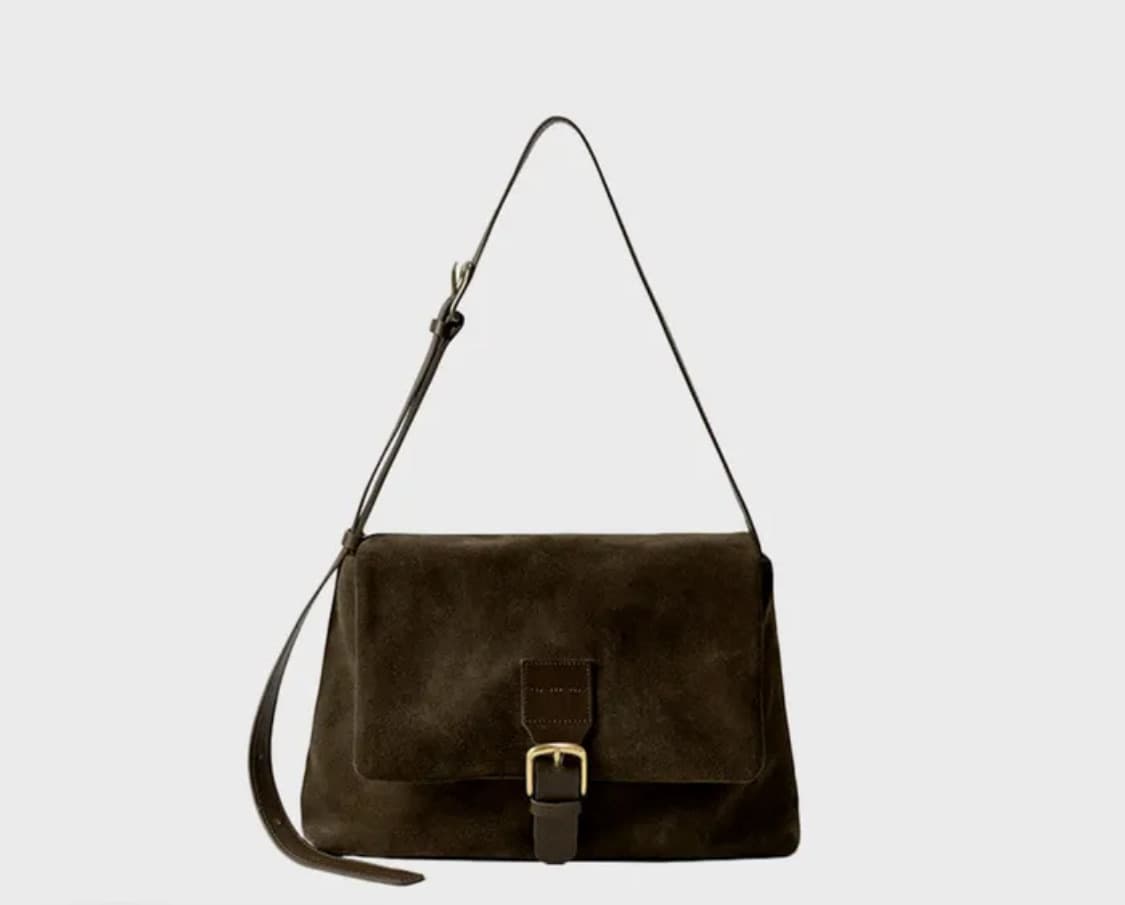 투에투아 마마스백 스웨이드 다크브라운 상품이미지1