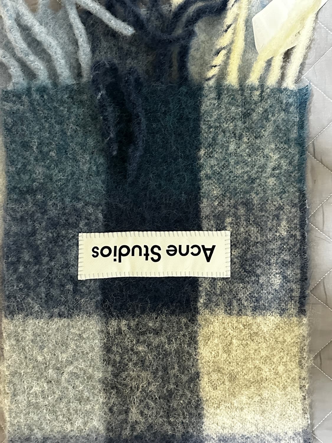 아크네스튜디오 체크 울 머플러 상품이미지2