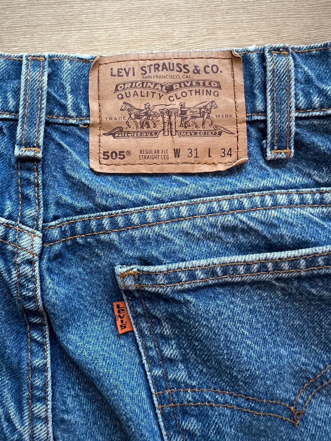 90s Levis 505 오렌지탭 상품이미지3