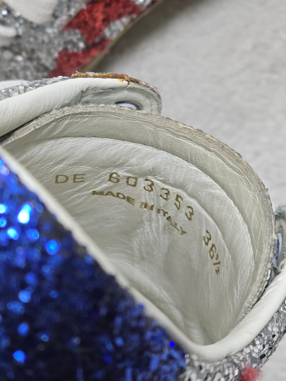 생로랑 글리터 스타 스니커즈 235 상품이미지7