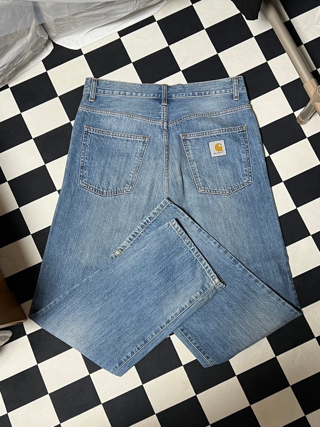 [30] 칼하트 WIP 스미스 팬츠 먼로 데님 상품이미지1