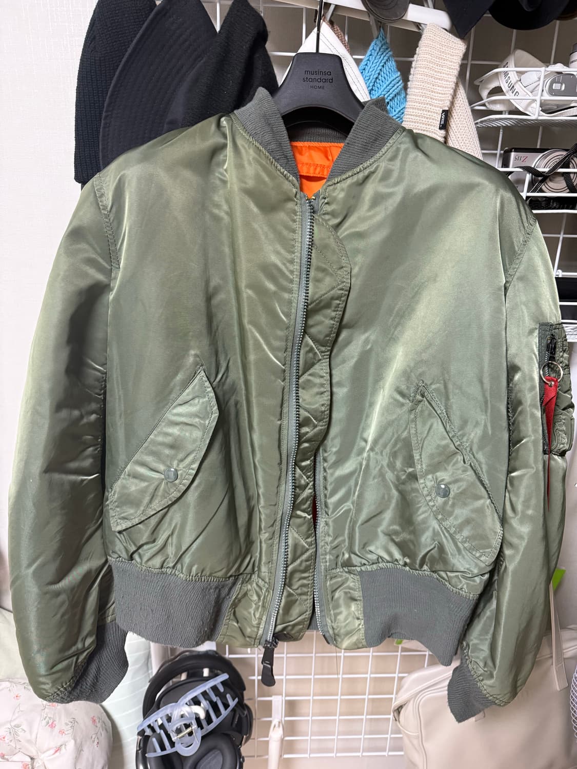 알파 인더스트리 MA-1 항공점퍼 상품이미지2