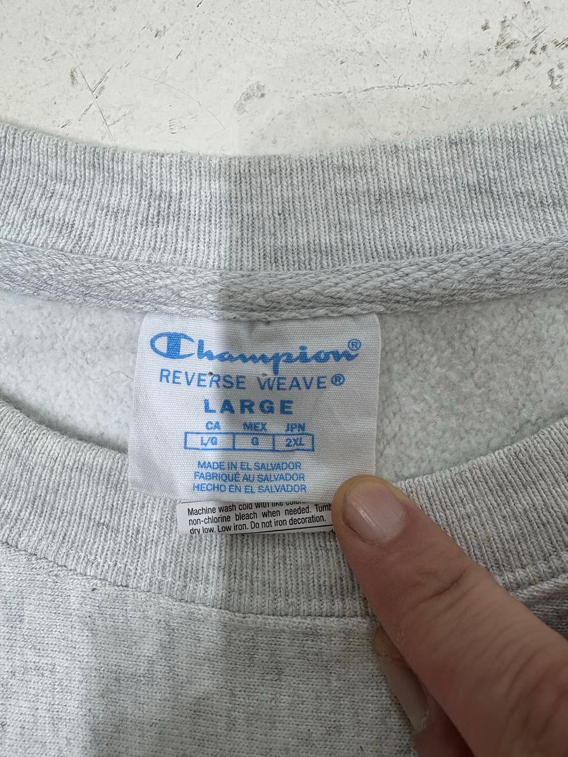 00's Champion Revers Weave Sweatshirt. 상품이미지5