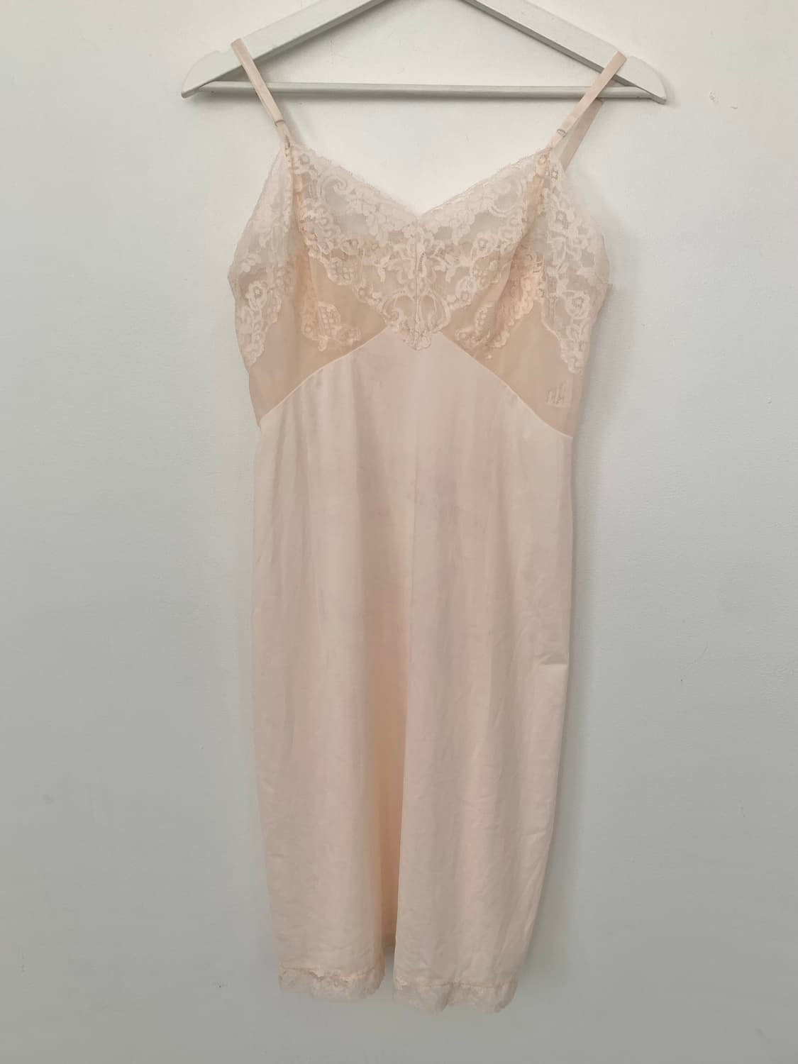 light peach slip dress 상품이미지2