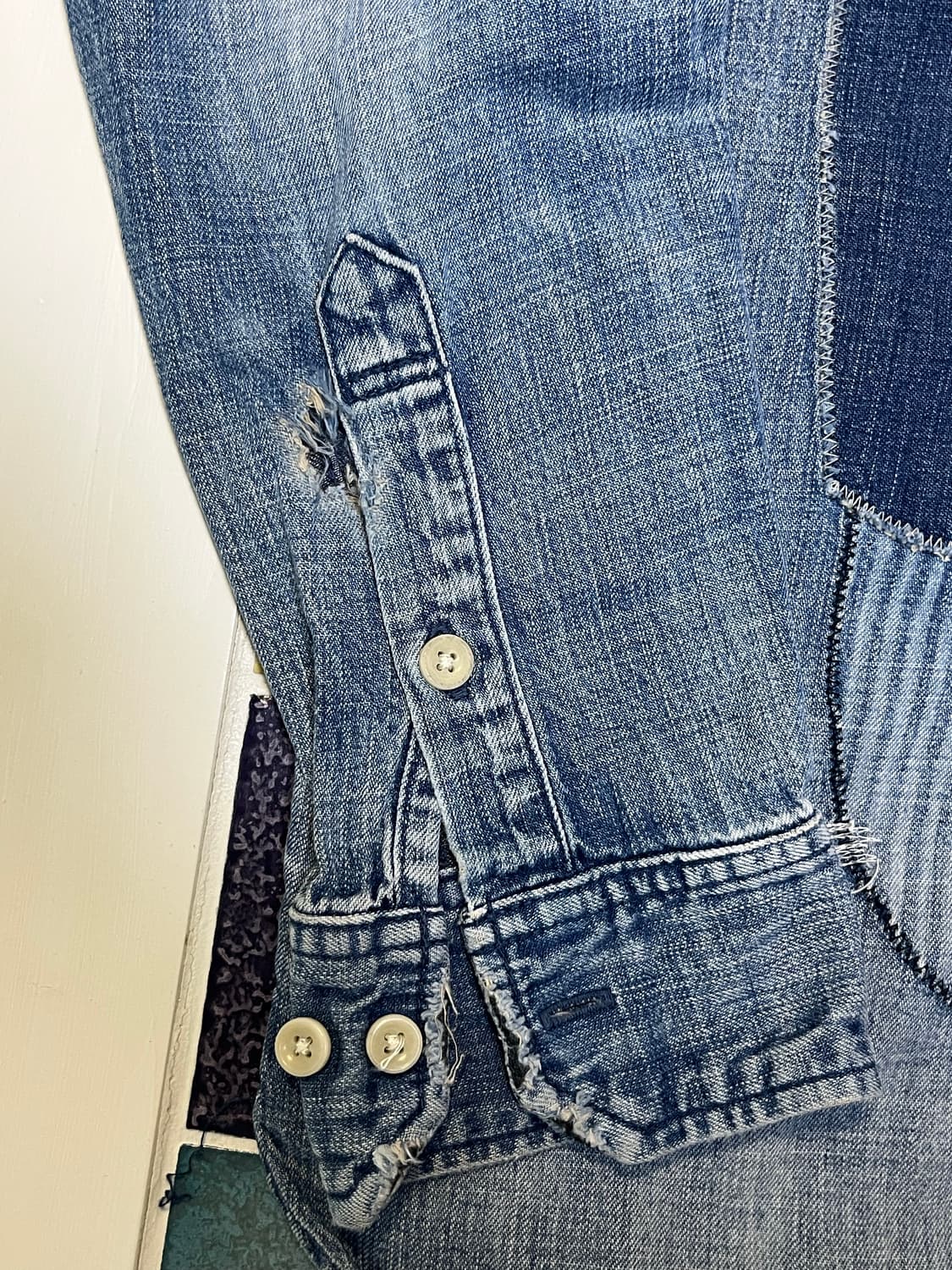 Japan blue jeans 리메이크 데님셔츠 상품이미지8