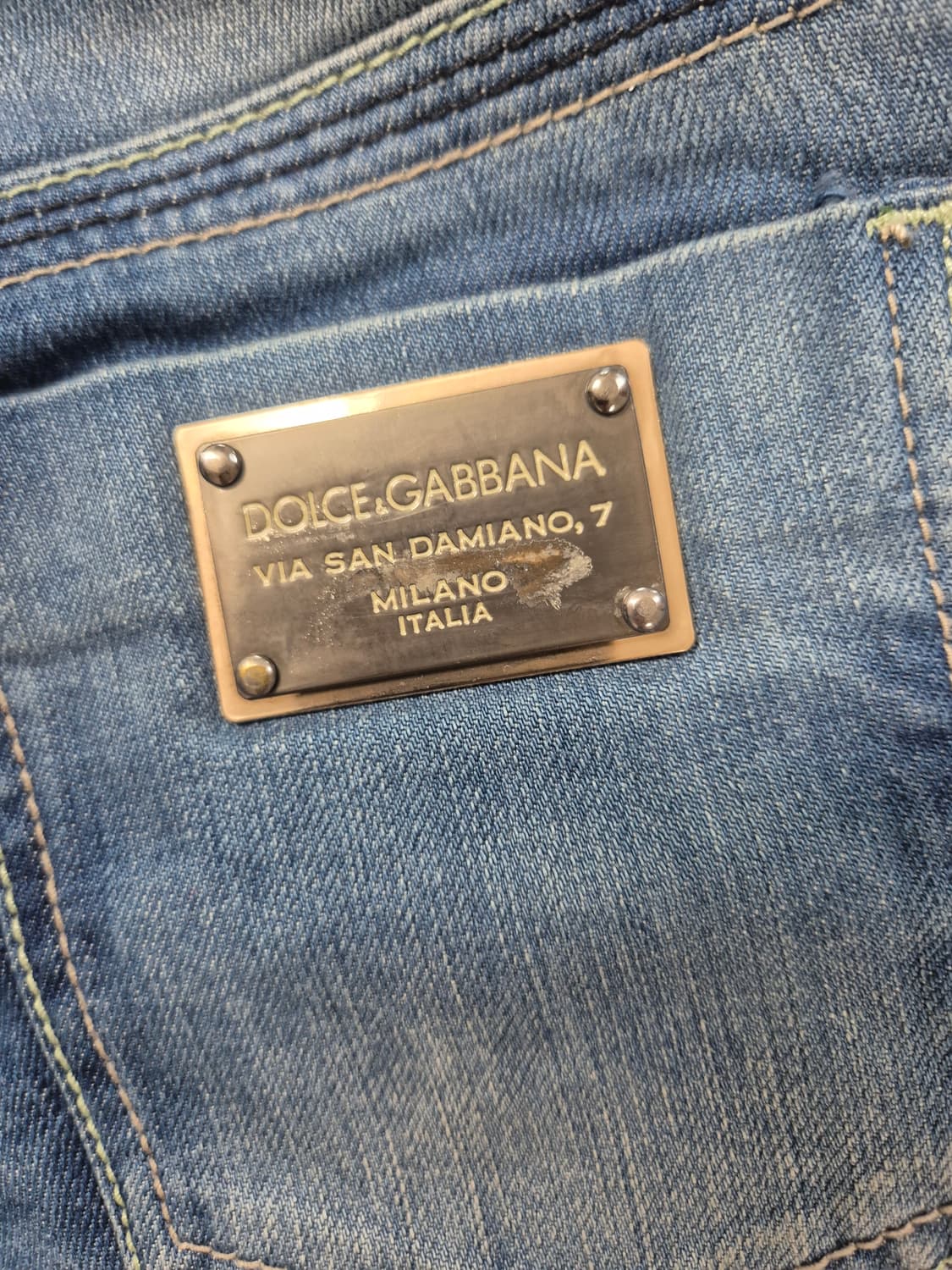 정품 돌체앤가바나 14 플레이트 진 상품이미지3