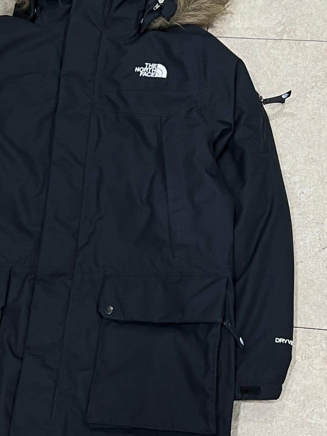 (160) 노스페이스 키즈/우먼스 맥머도 구스다운 자켓 블랙 상품이미지3