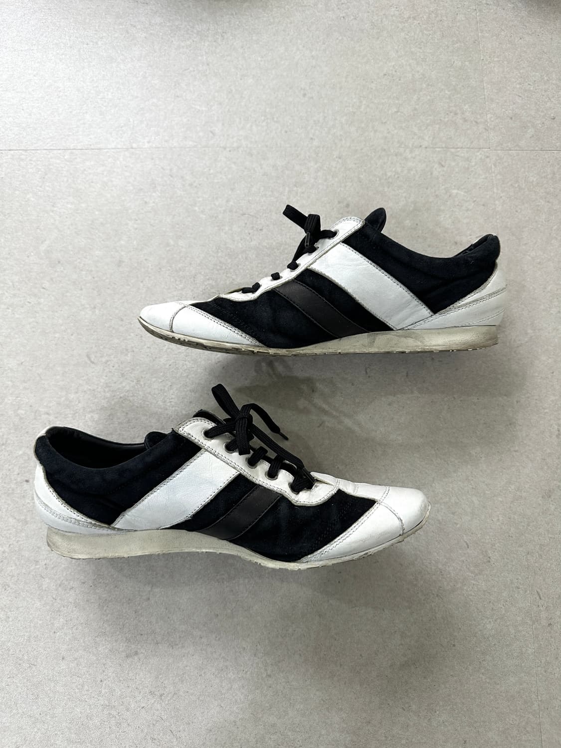 디올 옴므 2000s 스퀘어토 메탈 레더 스니커즈 상품이미지6