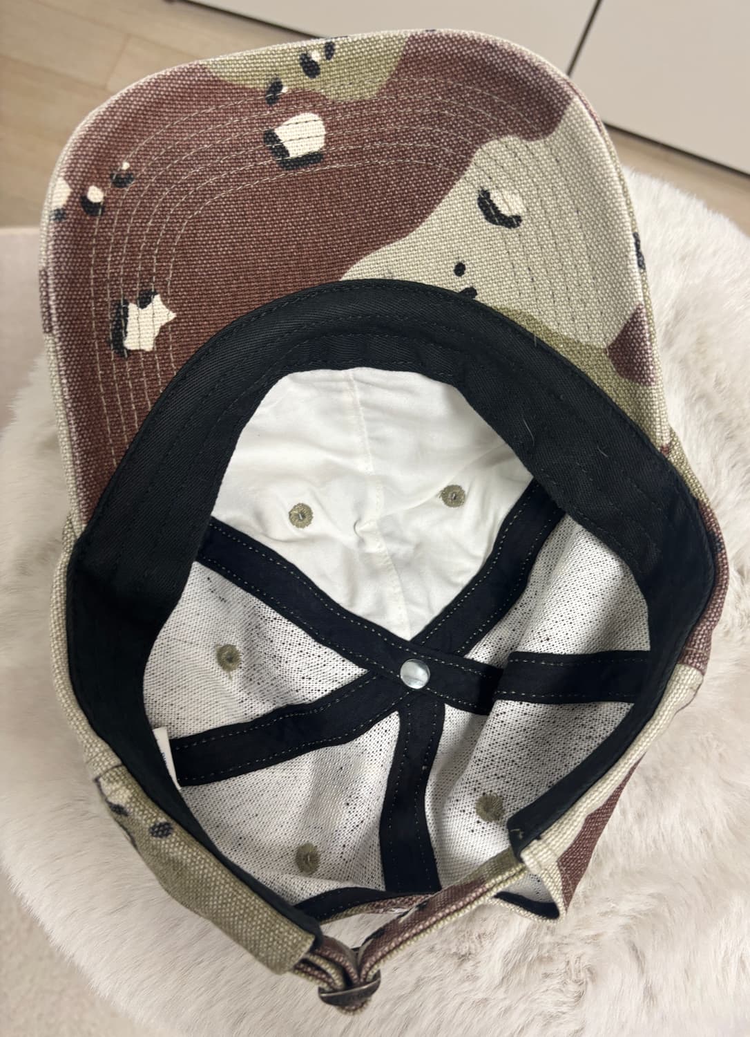 [OS] 슈프림 Supreme 피그먼트 S로고 6패널 카모 캡 팝니다 상품이미지5