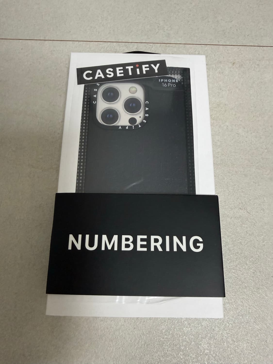 아이폰16프로 케이스티파이 넘버링 한정판 미개봉 새상품 상품이미지1