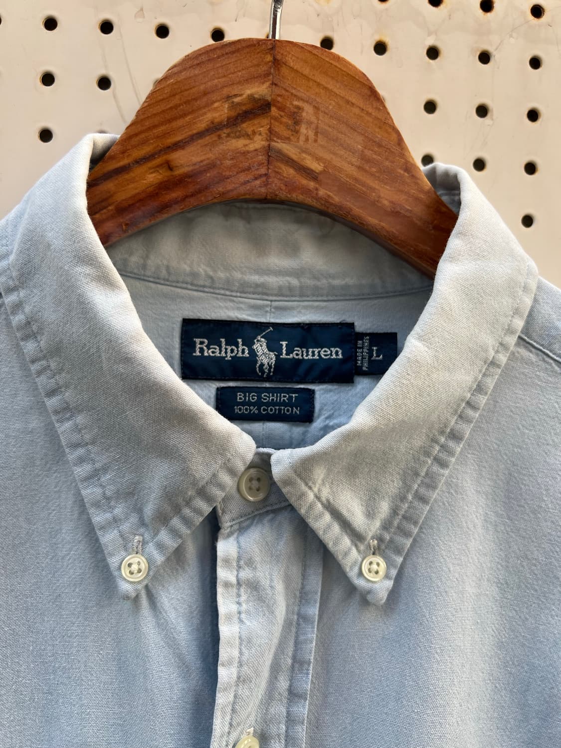 1990s POLO RALPH LAUREN BIG SHIRT 폴로빅셔츠 상품이미지5