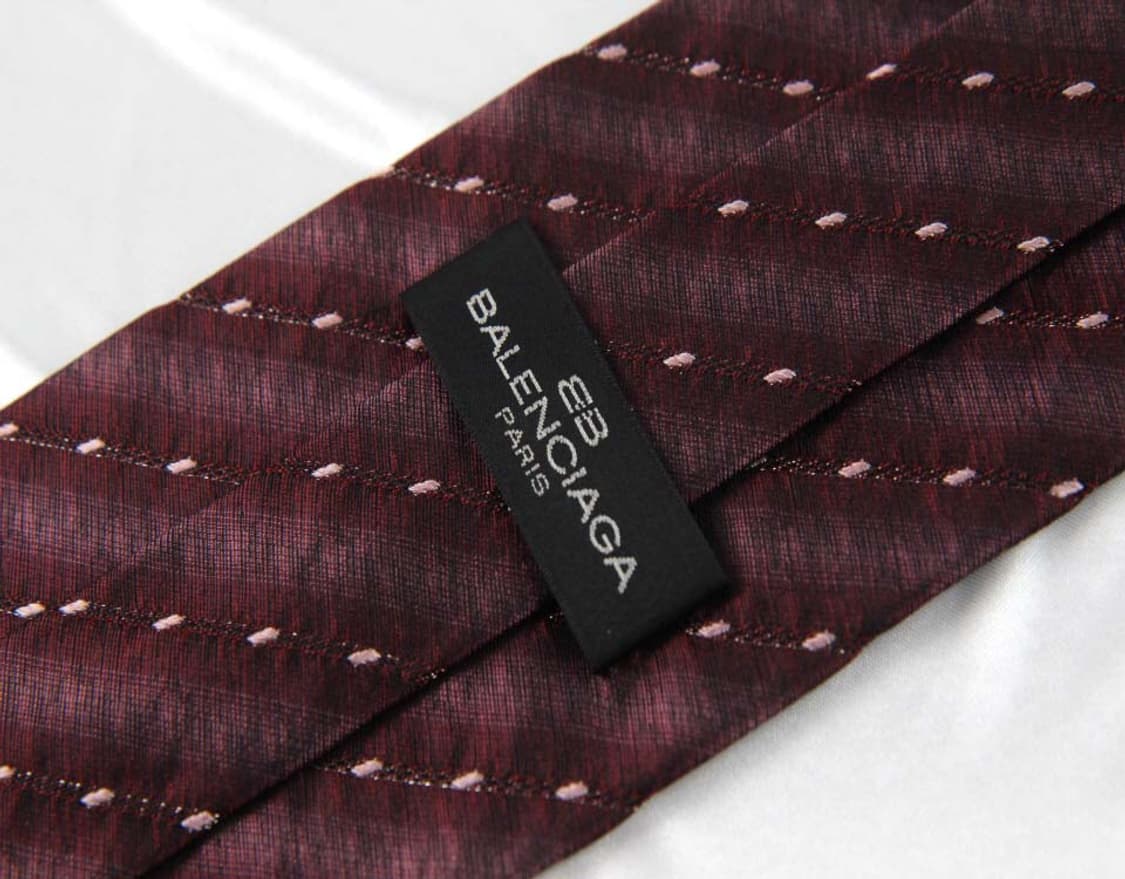 발렌시아가 9.3cm A+등급 남자 명품 넥타이 상품이미지3