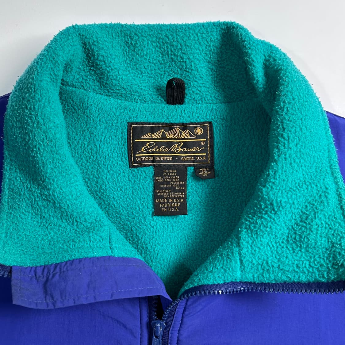 80s 에디바우어 나일론 봄버 자켓 상품이미지6