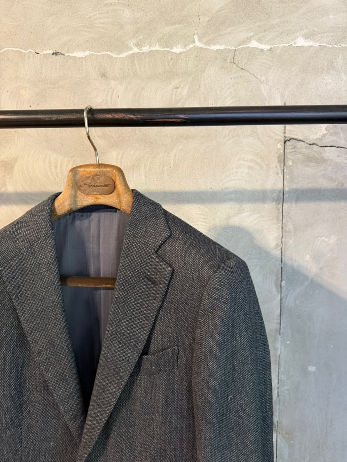 에르메네질도 제냐 울 실크 앙고라 테일러드 자켓 95 상품이미지4