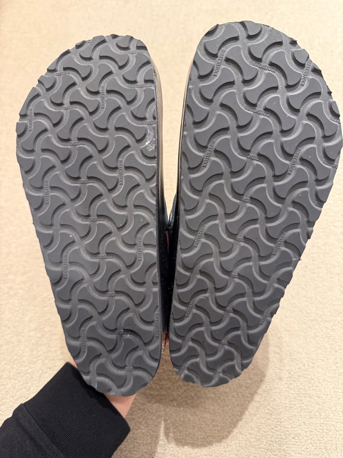 버켄스탁 보스턴 레더 블랙 레귤러 260(40) 상품이미지6