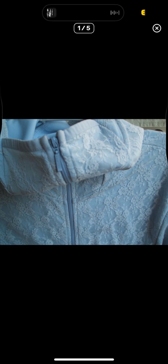 여성 레이스 빈티지 후드집업 상품이미지6