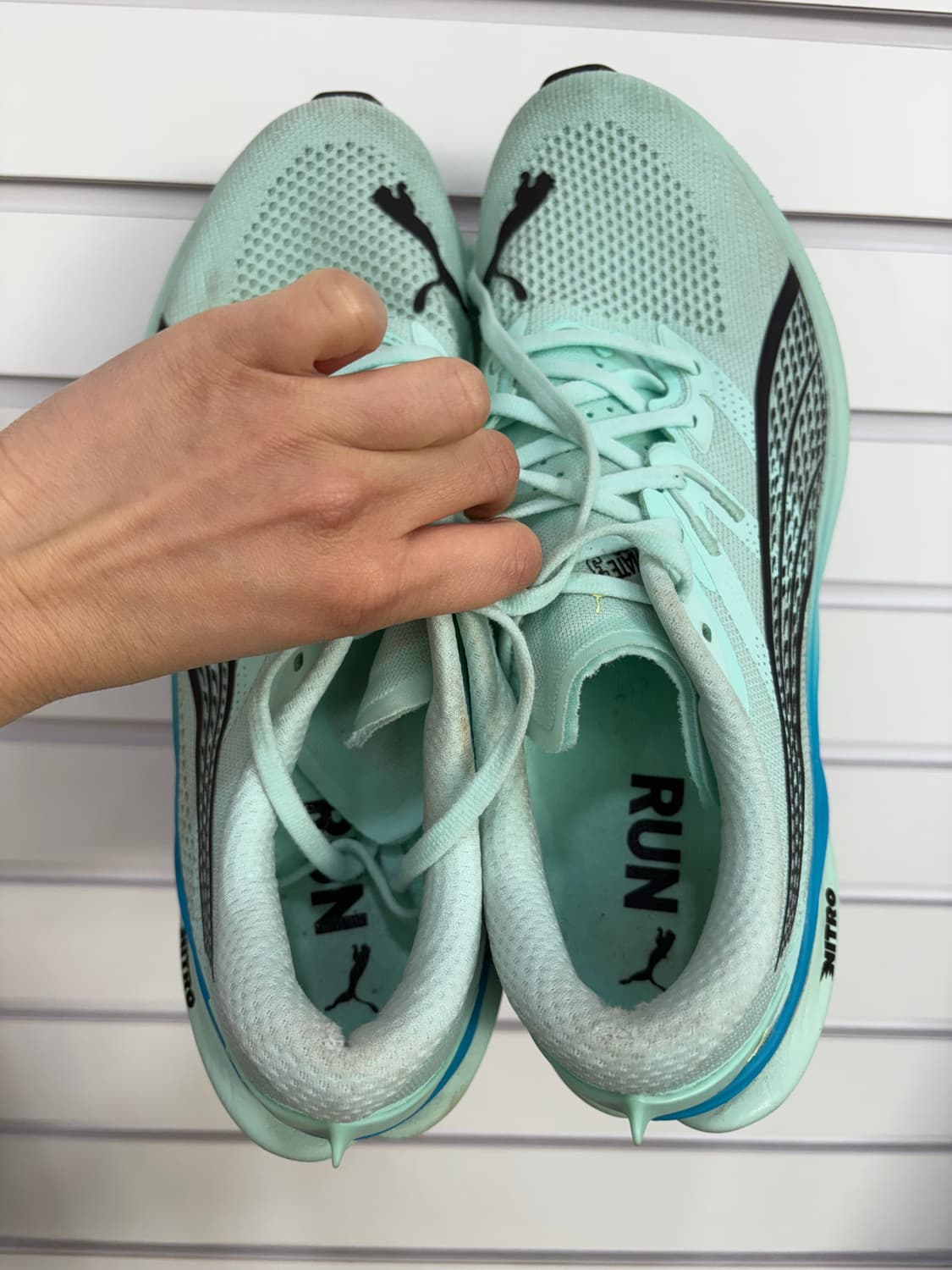 푸마 디비에이트 나이트로 3 런닝화의 민트 290 상품이미지4