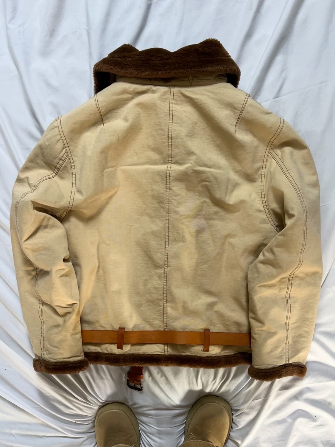 아비렉스 B-3 무스탕 자켓 상품이미지3