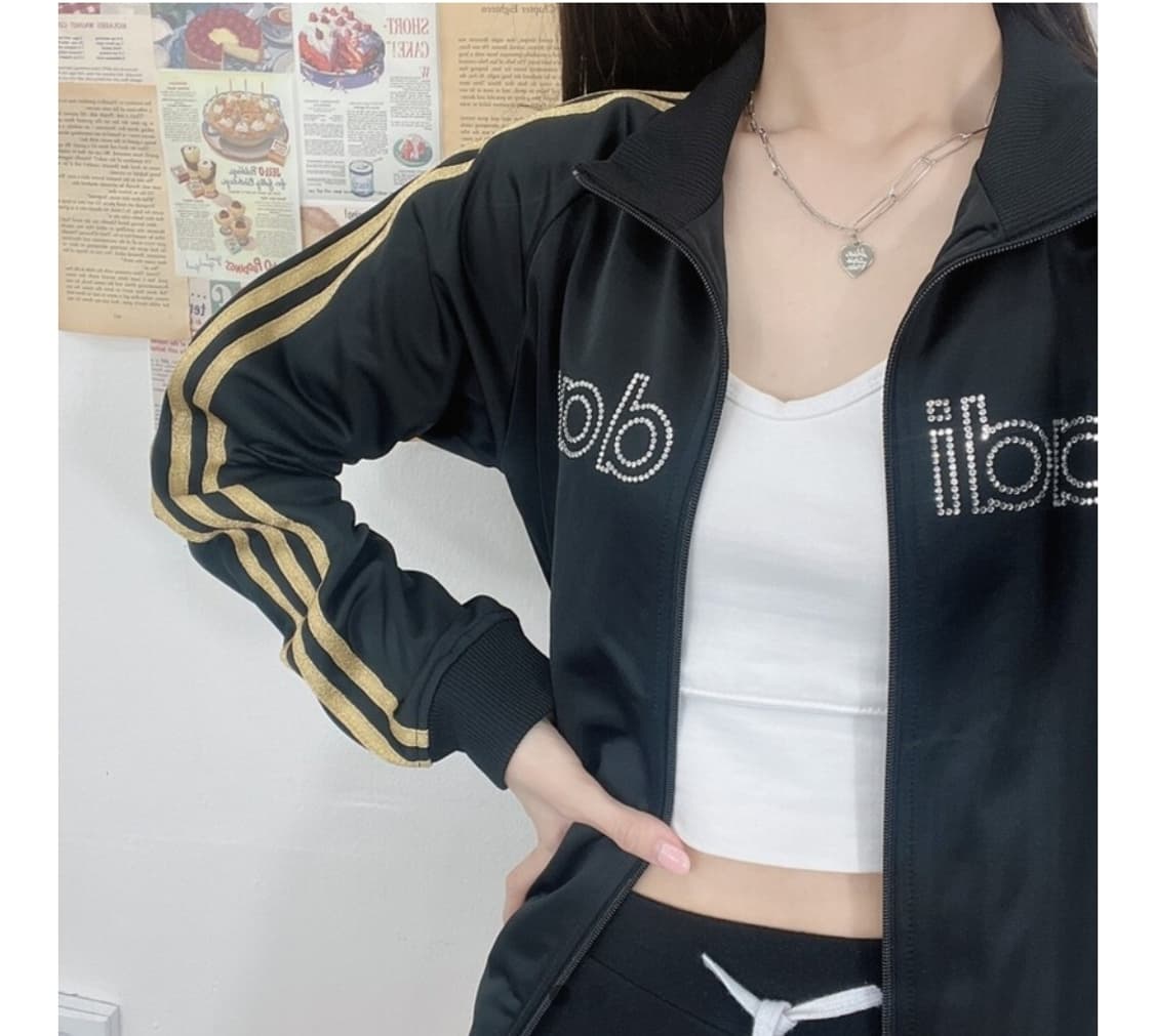 아디다스 스펠아웃 블랙 트랙탑 져지 85 상품이미지10