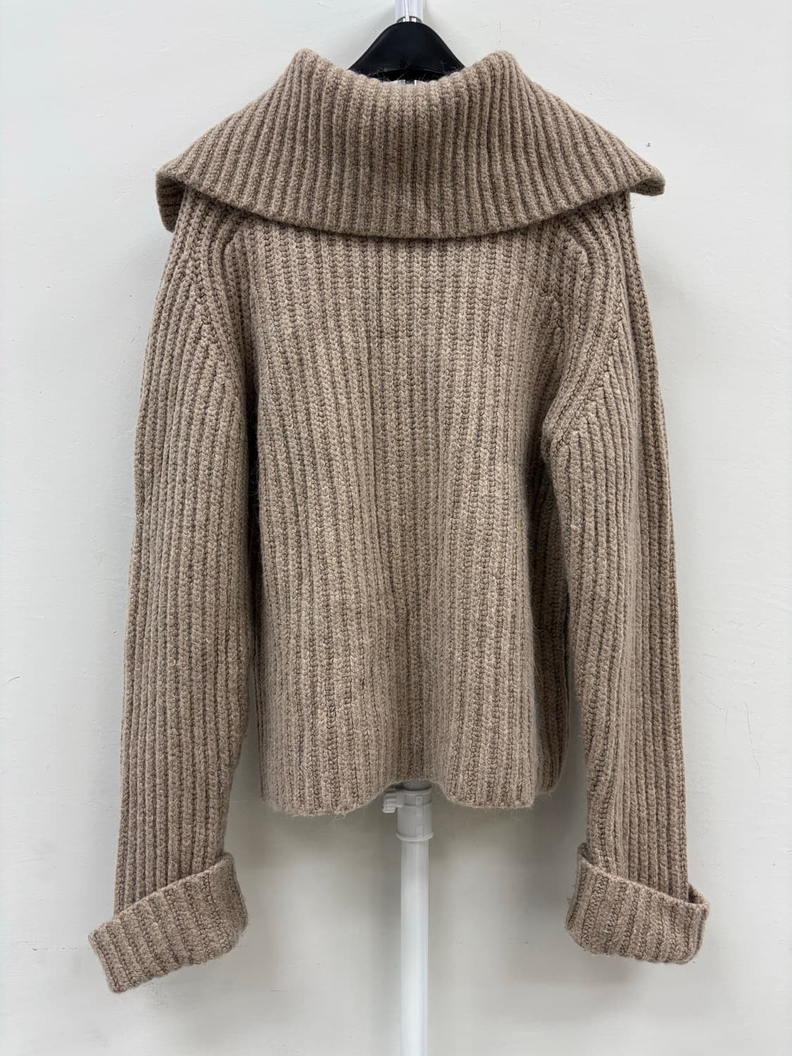 빈티지 베이지 브라운 앙고라 울 니트 상품이미지9