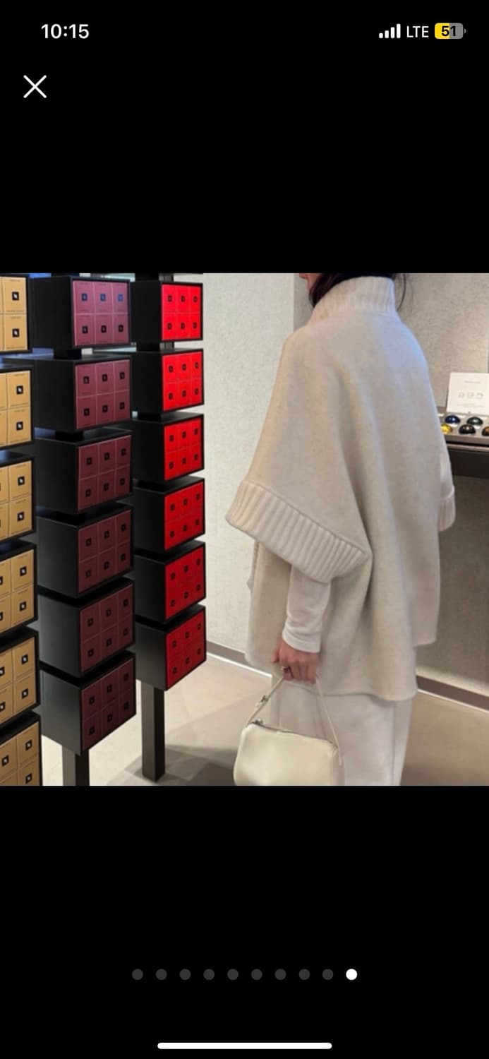 울 니트 하프코트 상품이미지10