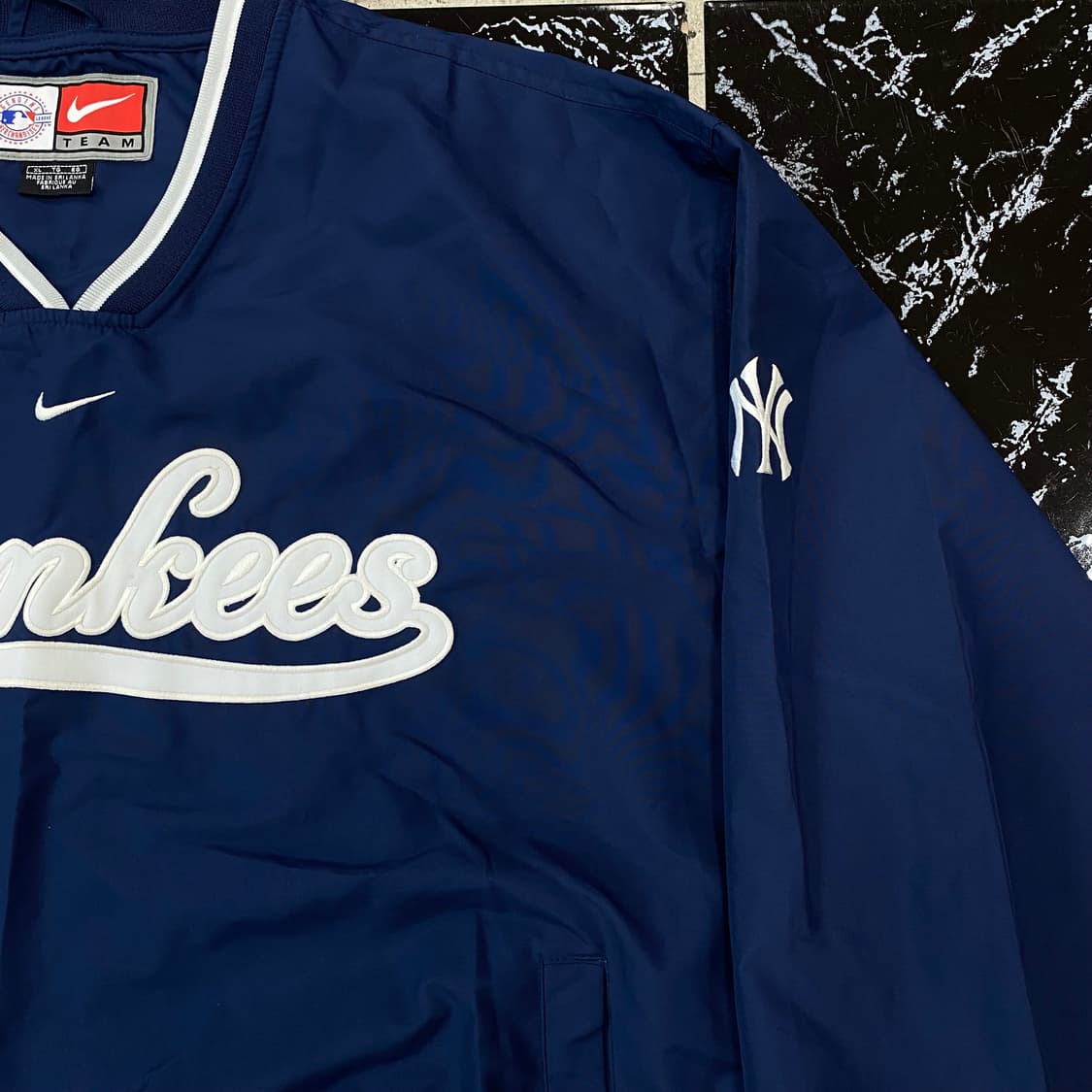 나이키 뉴욕 양키스 양키즈 웜업 아노락 자켓 상품이미지3