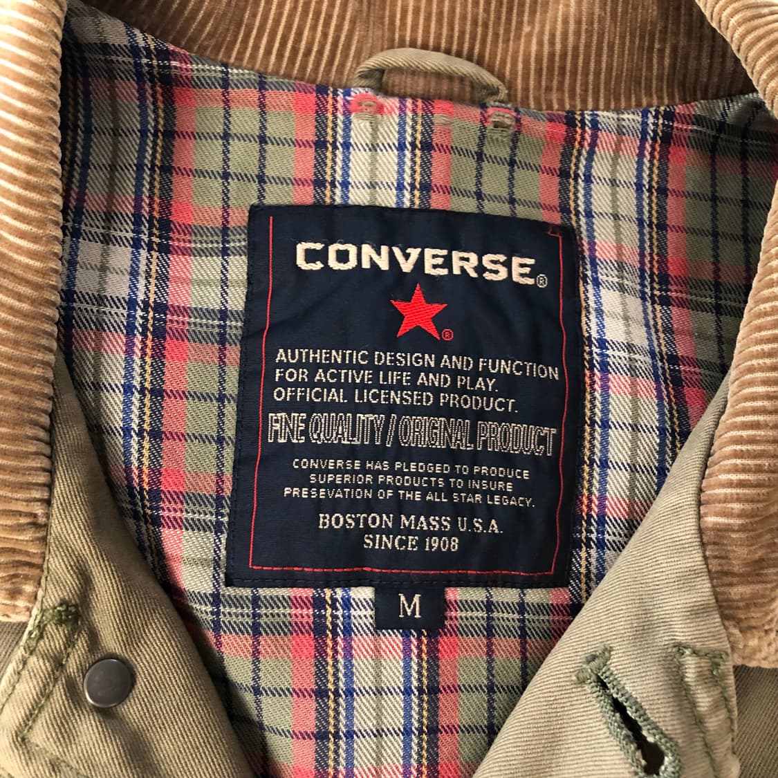 컨버스 코듀로이 카라 워크자켓  상품이미지7