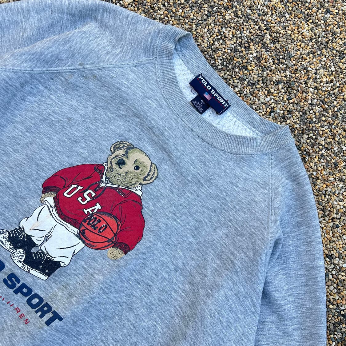 폴로 스포츠(POLO SPORTS) 폴로 베어 맨투맨 상품이미지2