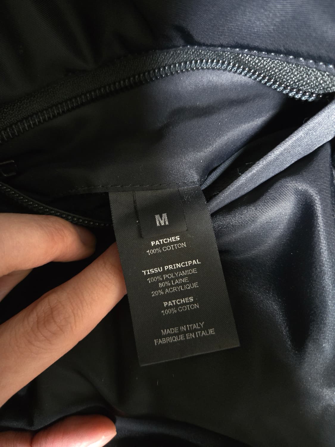 베트멍 112 리버시블 유틸리티 자켓 폴리스 크롭 봄버 블랙 상품이미지5