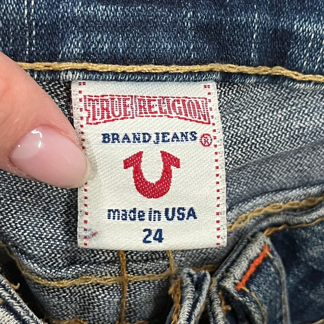 [정품/24] 트루릴리젼 데님 청바지 b12 상품이미지6