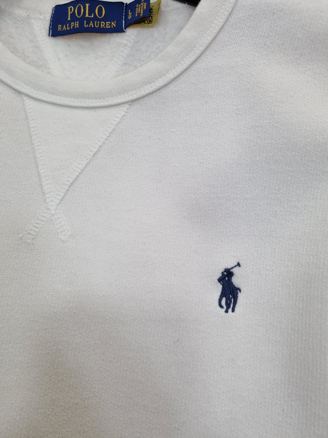 폴로 랄프로렌 화이트 맨투맨 L 상품이미지3