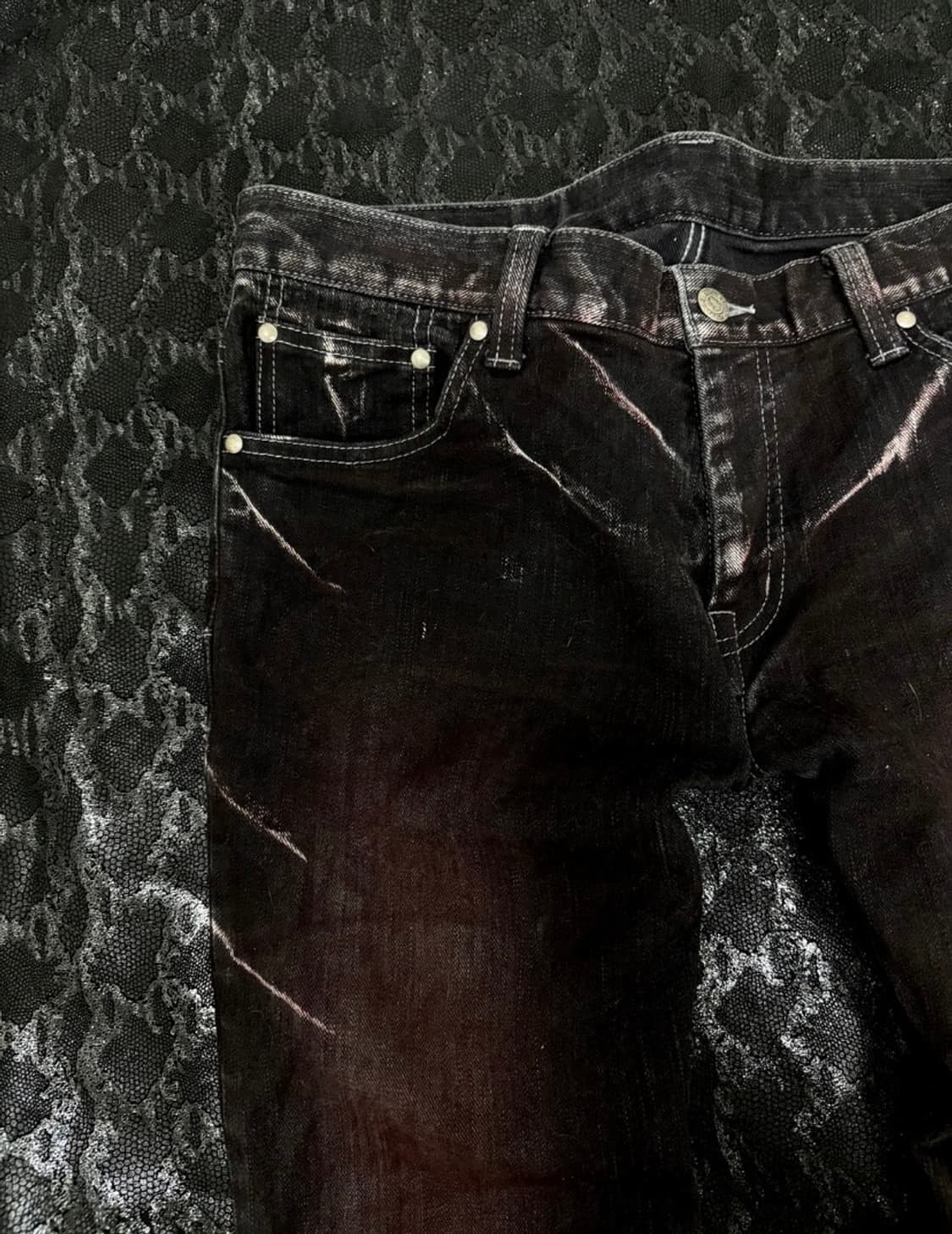 TORNADO MART 00’s Archive burgundy Cra 상품이미지4