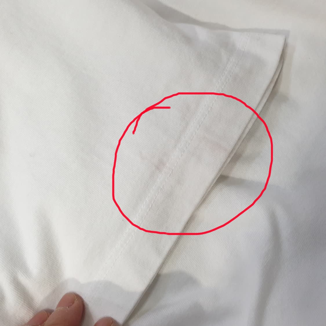 헤지스 프린트배색 면 반팔티셔츠 95 상품이미지6