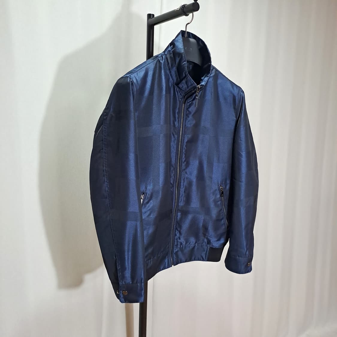 (택포) 닥스 빅체크 블루종 100 B532 상품이미지3