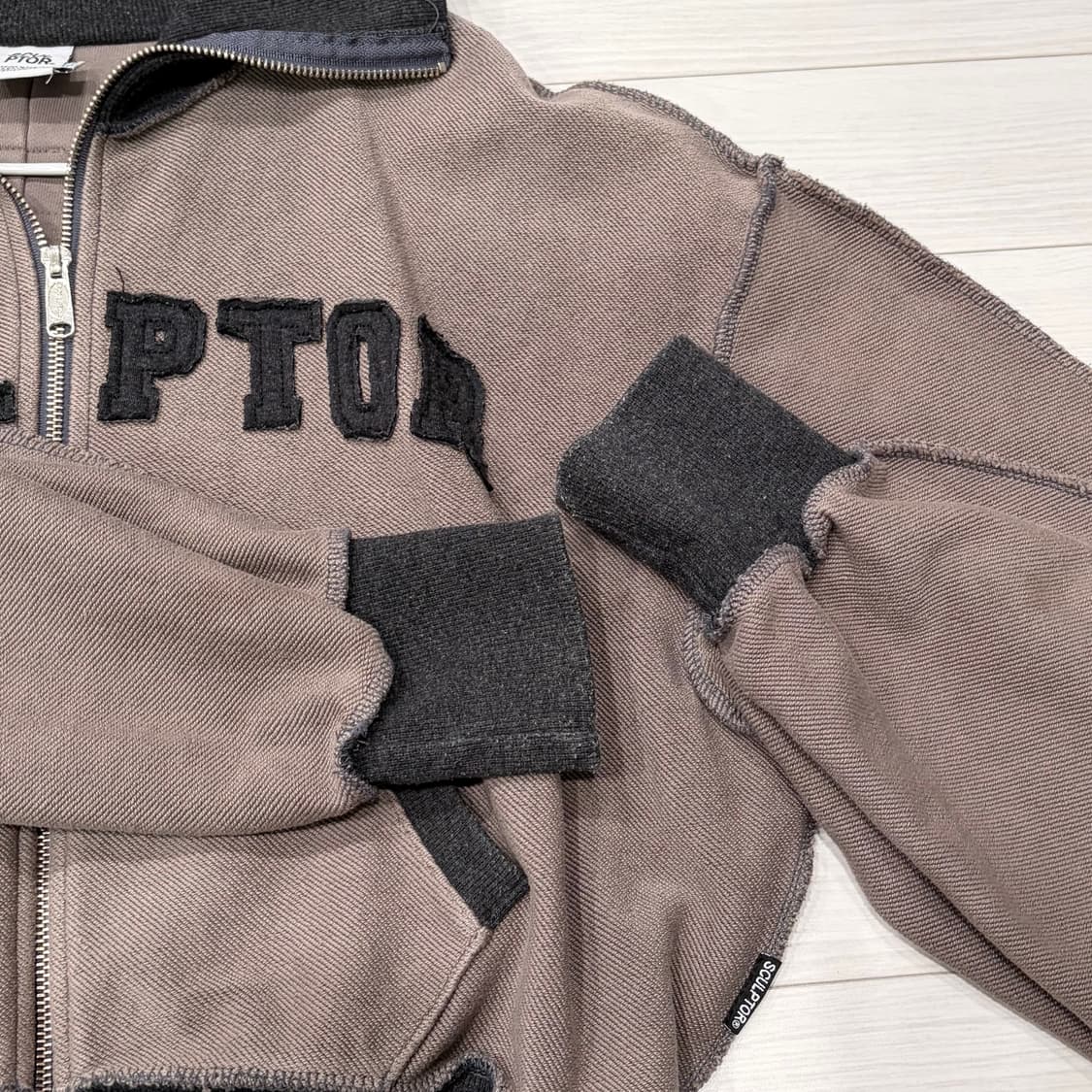 스컬프터 Inside-Out Zip-Up Ash-Reverse 상품이미지5