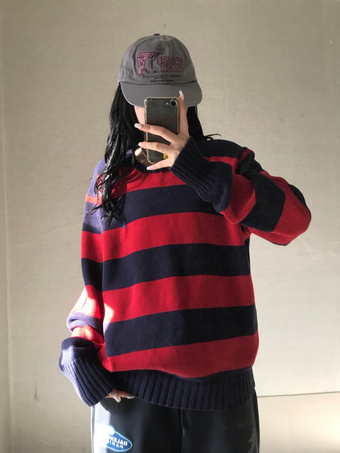 폴로 스트라이프 니트 상품이미지1