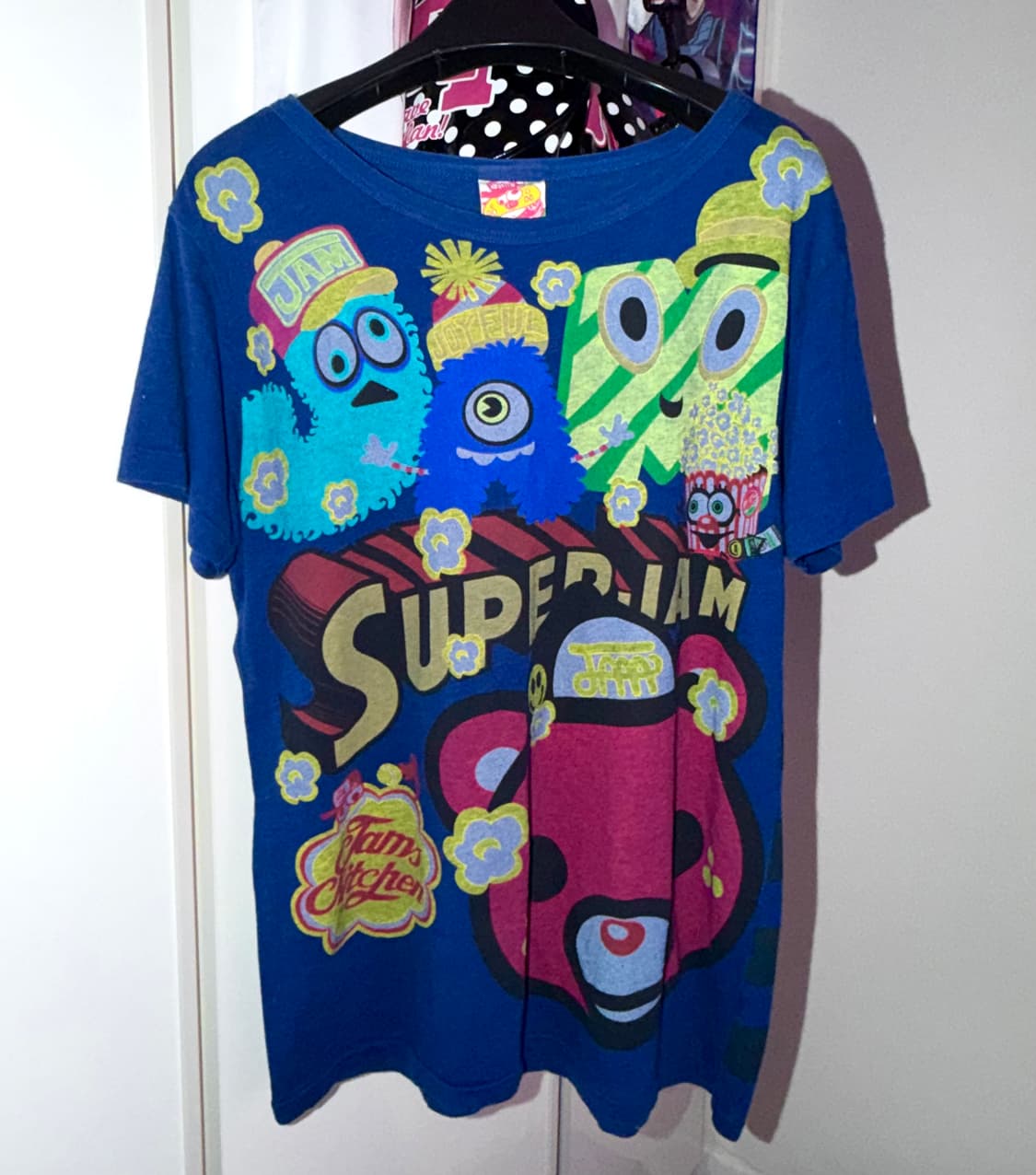 [JAM] 잼 몬스터 & 베어 캐릭터 프린트 반팔 티셔츠 상품이미지1