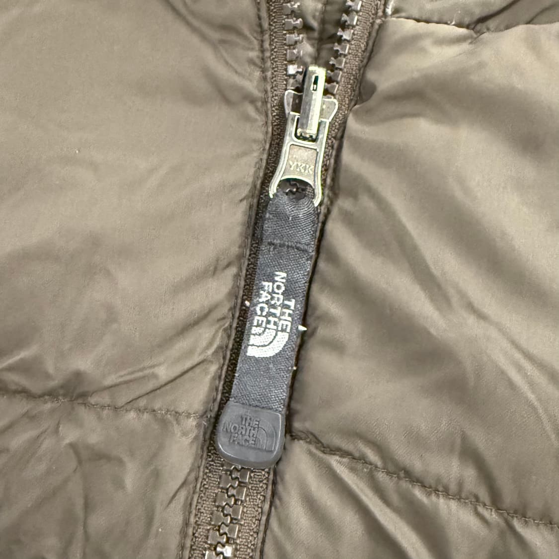 노스페이스 카키 브라운 눕시 패딩 95 상품이미지7