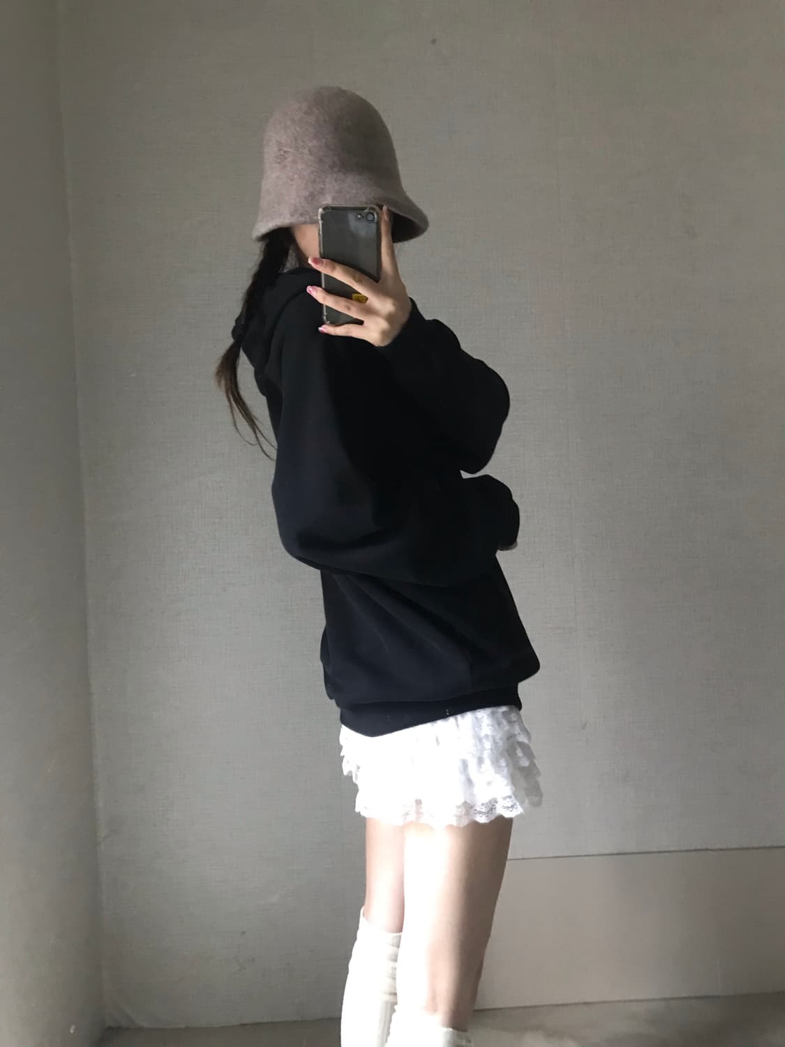 아디다스 80s 데상트 검빨 후드집업 상품이미지3