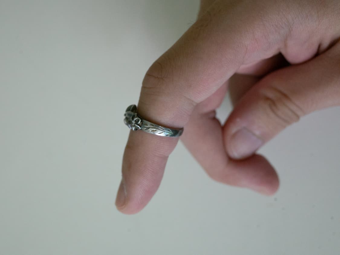 silver 925 flower ring 상품이미지6