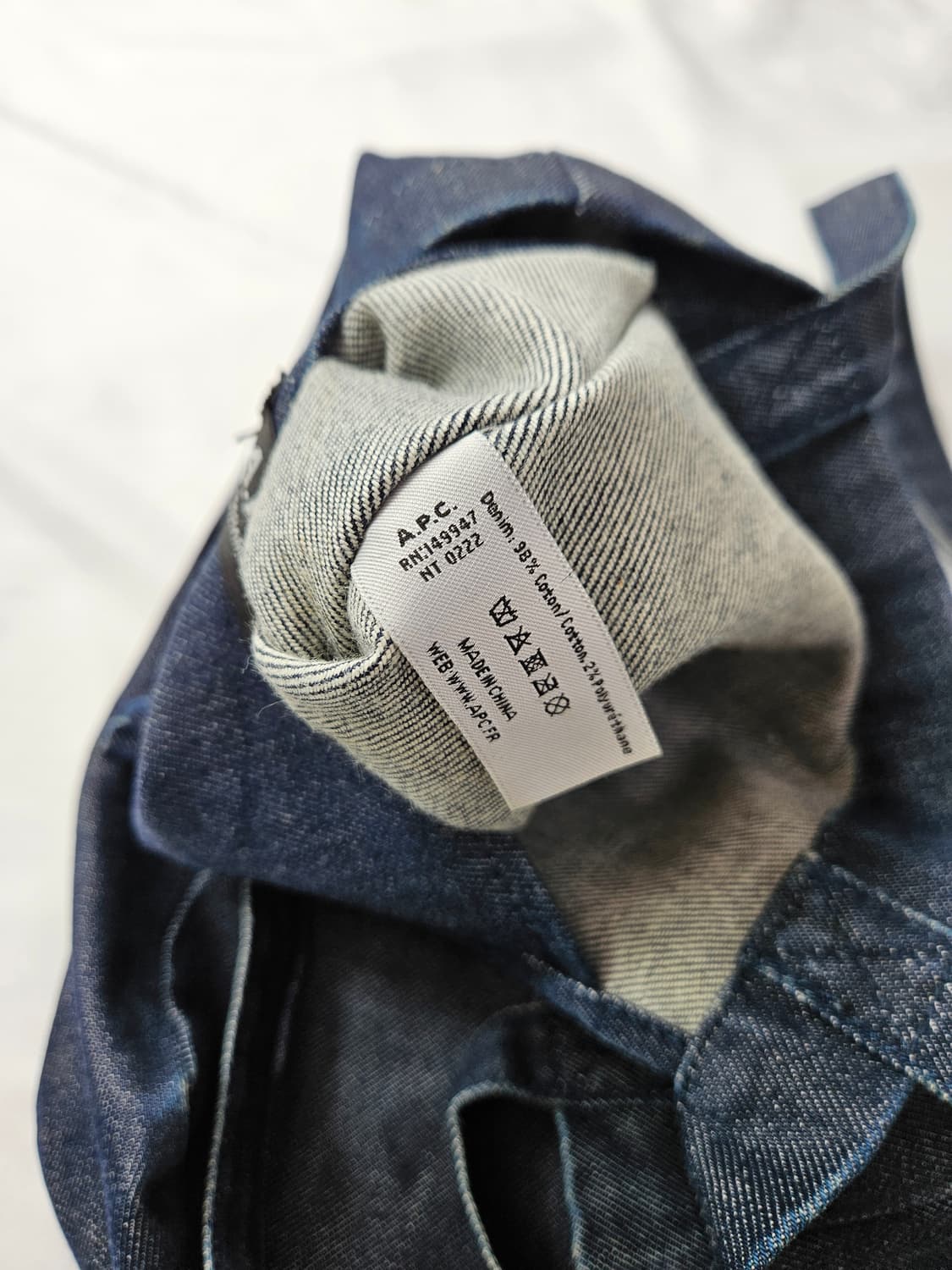 A.P.C 아페쎄 데님 토트백 에코백 가방 상품이미지4